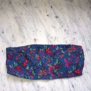Free People Floral Bandeau